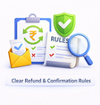 Clear Refund & Confirmation Rules